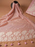 Classic Cloth Pink Cotton Unstitched Suit Set